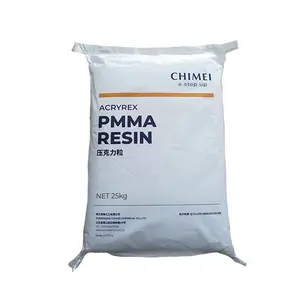 批发原材料PMMA CM205颗粒/原始PMMA树脂透明颗粒防紫外线照明灯具