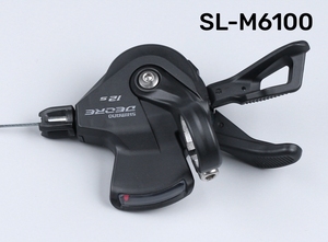 Groupe <span class=keywords><strong>Shimano</strong></span> Deore M6100 12 vitesses, manette de changement de vitesse, dérailleur arrière RD-M6100, chaîne 1x12 vitesses, pièces d'origine et cassette 10-51T - Product Image 3