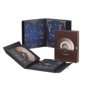 Boîte-cadeau de chocolat <span class=keywords><strong>calendrier</strong></span> de l'avent surprise mystère avec arbre de lune Ramadan et Eid, impression personnalisée, pour filles, garçons, enfants, adolescents, emballage - Product Image 2