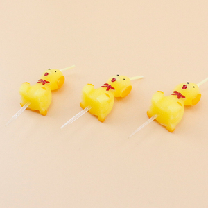 ケーキキャンドル16年工場卸売りかわいい犬型ハッピーバースデー子供用手作り無煙パラフィンワックス - Product Image 4