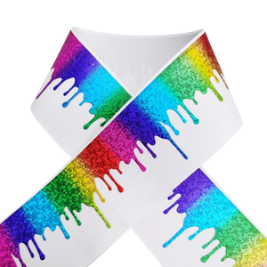 Fitas de Poliéster Holográficas Coloridas de 75mm da Boca para Decoração de Festas ou Presentes de Casamento para Embalagem de Presentes - Product Image 6