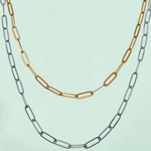 สร้อยข้อมือสแตนเลสสตีลสไตล์พังก์ฮิปฮอป ชุบเงินและทอง แบบหนา สไตล์คิวบา สำหรับงานแต่งงาน ปาร์ตี้ หรือเป็นของขวัญ - Product Image 3