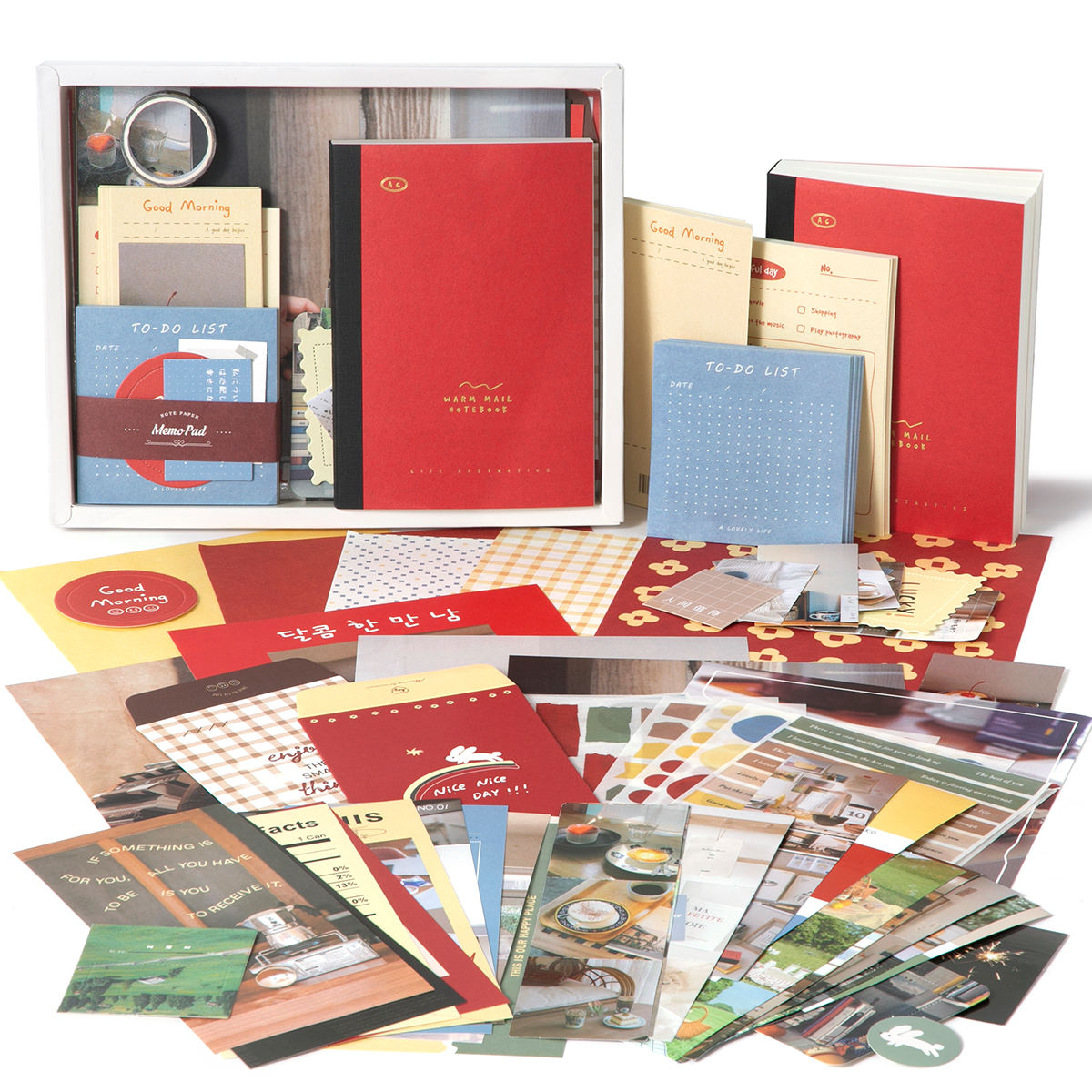 Studio photo d'automne - rouge