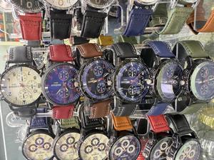 Orologio Meccanico HYF 43mm Quadrante Rotondo Cinturino in Pelle Cronografo Sportivo da Uomo Cassa in Acciaio Inossidabile Vetro Minerale - Product Image 3