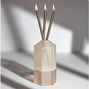<span class=keywords><strong>Bougie</strong></span> Infinie Sans Fin pour la Décoration Intérieure de Luxe Bougeoirs en Métal Doré Argenté Huile Minérale pour Diwali Fête des Pères pour les Bars - Product Image 3