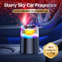 Diffuseur d'arômes intelligent entièrement automatique pour voiture, diffuseur d'arômes étoile, diffuseur de parfum en forme de nuage, vaporisateur d'air frais