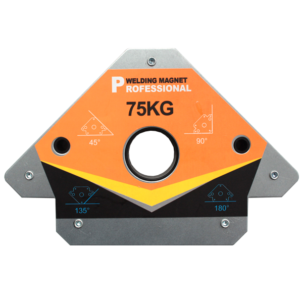 Магнитный сварочный держатель LARIX, 25 фунтов/50 фунтов/75 фунтов, 45, 90, 135 градусов, угловые квадраты
