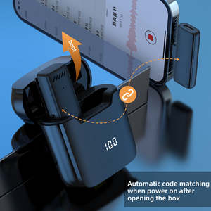 <span class=keywords><strong>Trending</strong></span> New Electronics Studio Micrófono para <span class=keywords><strong>YouTube</strong></span> Live Streaming Podcast Equipment Micrófono inalámbrico Lavalier portátil - Product Image 3