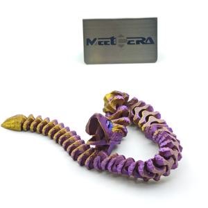 Juguetes impresos en 3D PLA Serpientes pequeñas Adornos decorativos interesantes para regalos Juguetes de impresora 3D con servicio de procesamiento de moldeo - Product Image 3