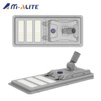 Lampe solaire tout-en-un pour éclairage routier, indice de protection IP65, matériau plastique