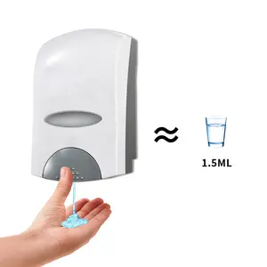 Настенный диспенсер жидкого мыла для рук с бутылкой 1000 мл