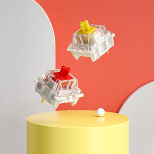 Commutateur de clavier optique <span class=keywords><strong>Gateron</strong></span> G Pro 3 broches et 5 broches KS-9 auto-lubrifiant rouge jaune marron - Product Image 6