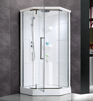 Mesa Usine à double vapeur Vente en gros Cabine de douche d'angle Quadrant d'angle Egypte Salle de douche à double vapeur