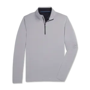 Wholesale Custom Pullover High Quality Blank Golf Wear 92% Polyester 8% Spandex Soft Fleece 1/4 Quarter Zip Pullover