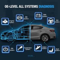 Lector de Códigos OBD2 Avanzado MaxiSys MS909 con Pantalla Táctil de 9.7 Pulgadas, Android 12V y WiFi
