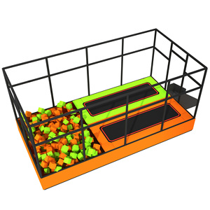 Mini trampolines para niños de nuevo diseño con piscina de espuma para <span class=keywords><strong>el</strong></span> hogar y jardín de infantes para equipos de Fitness para niños pequeños - Product Image 2