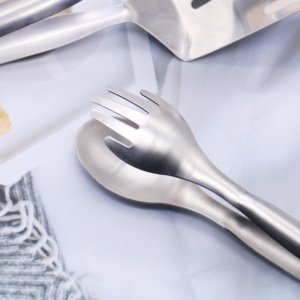 304 in acciaio inox opaco levigatura lucido multiuso insalata bistecca <span class=keywords><strong>barbecue</strong></span> <span class=keywords><strong>pinze</strong></span> all'ingrosso pane cibo clip - Product Image 2