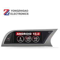 Reproductor de DVD de 8 Núcleos con Pantalla de Navegación YZG Navi GPS, Pantalla Multimedia, Radio, Carplay para Audi A4 B8 B7 B6 Android 2009 2014