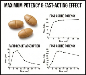 Suplemento Erótico Herbal Natural OEM See Results 30 Minutes, Ginseng Eucommia Ulmoides en Tabletas de Flor para Hombre - Mayor Duración y Resistencia - Product Image 3