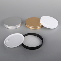 Vente en gros d'usine, boîtes rondes en plastique PET, plusieurs spécifications au choix, boîtes blanches pour aliments secs avec couvercle, sous-emballage, boîtes à large ouverture