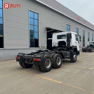 Venta al por Mayor <span class=keywords><strong>de</strong></span> Fábrica, Camión Tractor Sinotruk 6x4 <span class=keywords><strong>de</strong></span> <span class=keywords><strong>Segunda</strong></span> Mano, 380hp, 10 Ruedas, Camión Tractor Howo para África - Product Image 3