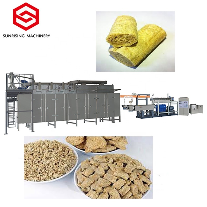 Full Automatic Soya Protein Chunks Extruder