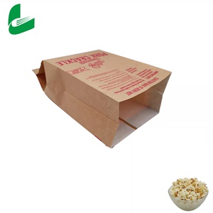 <strong>Large</strong> <strong>Sweet</strong> Gourmet Brown Poping Popcorn Paper <strong>Bags</strong> - Product Image 2