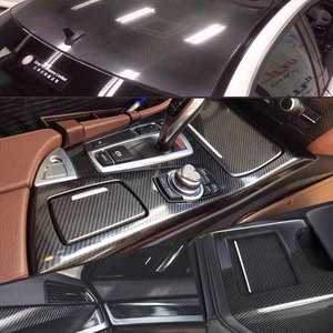 Atacado Fábrica PVC PPF Gloss Vinil 3D 5D Carbono Etiqueta Do Carro Embalagem de Carro Air Release DIY Adesivo Decalque - Product Image 3