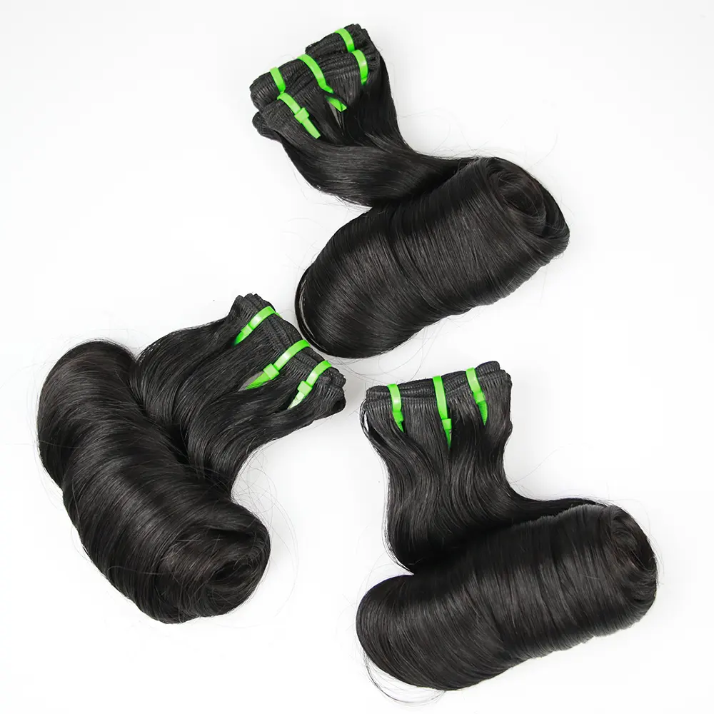 Body Wave Fumi Hair Bundles 8"Short Human Hair Virgin Brazilian Hair Weaves Extensions Natural color
