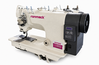 Machine à coudre zigzag industrielle à grande vitesse RONMACK RM-1688DN avec double moteur pas à pas et programmation informatisée
