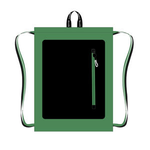 Sac à dos unisexe multifonctionnel en polyester, grande capacité, anti-vol, avec cordon de serrage, imperméable, en matériaux spéciaux - Product Image 3