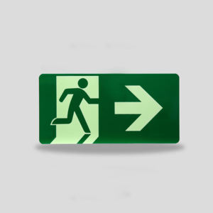 Juego <span class=keywords><strong>de</strong></span> Señales <span class=keywords><strong>de</strong></span> <span class=keywords><strong>Salida</strong></span> Fotoluminiscentes - Señales <span class=keywords><strong>de</strong></span> Evacuación <span class=keywords><strong>de</strong></span> <span class=keywords><strong>Emergencia</strong></span> que Brillan en la Oscuridad con Flechas Direccionales - Product Image 4
