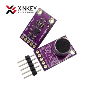 GY-MAX9814 โมดูลเซ็นเซอร์เสียงเอาต์พุตแบบอะนาล็อก 3.3V-5V AGC เครื่องขยายเสียงสำหรับการตรวจจับเสียง - Product Image 1