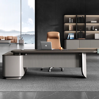 Mobilier de bureau pour chef de bureau Table de bureau exécutive pour chef d'entreprise Table de bureau de luxe pour chef d'entreprise
