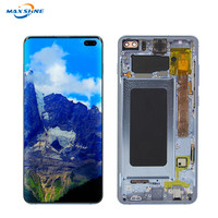 Nueva llegada Original LCD para Samsung teléfonos móviles de pantalla táctil para Samsung Galaxy S10 Plus LCD para Samsung S10 +