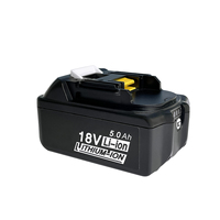 Nouveautés : Batterie rechargeable 10 cellules 18V 50Ah avec indicateur de charge pour Makita