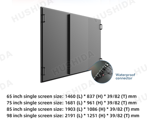55 65 75 86 дюймов 1000nits высокая яркость Ip55 водонепроницаемый высокой яркости ЖК-цифровой умный большой дисплей уличный ТВ-монитор - Product Image 5
