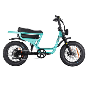 Nouveau Vélo Électrique Rétro <span class=keywords><strong>Vintage</strong></span> 2026, Moped 48V 500W, Double Suspension, Fourche Harlem, Siège Long Fatboys, Pneus Larges, 50KM/H - Product Image 6