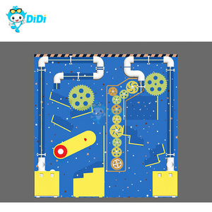 Interactive Ball Air Wall Activity Games High Quality Foam Pipe <b>Building</b> <b>Block</b> Plastic Toy <b>Kids</b> Factory Model Home Playgrounds - Product Image 2