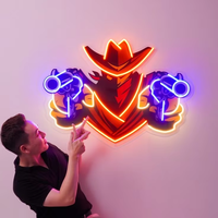 Enseigne LED personnalisée pour dropshipping, enseigne néon sur mesure, lettres LED lumineuses, panneau d'affichage extérieur pour vitrine commerciale et décoration intérieure