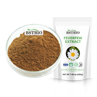 BSTBIO Pasokan Massal Bubuk Ekstrak Bunga Feverfew 0.3% 0.8% Parthenolide