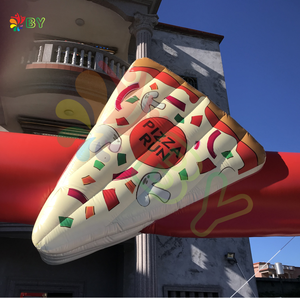 Arc gonflable bon marché de pizza de BOYAN, arc gonflable fait sur commande de pizza de modèle de nourriture pour l'affichage de publicité - Product Image 5