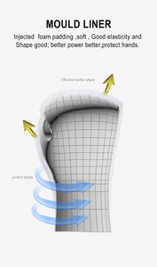 قفازات ملاكمة رياضية رمادية قديمة الطراز مع خوذة وإغلاق حلقي على شكل حرف <span class=keywords><strong>M</strong></span>، متوفرة للشحن المباشر من روسيا واليابان - Product Image 6