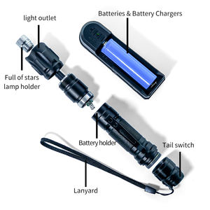 Dispositif <span class=keywords><strong>laser</strong></span> vert alimenté par batterie Faisceau visible à longue portée pour une utilisation en extérieur, l'observation des étoiles et la patrouille de sécurité - Product Image 4