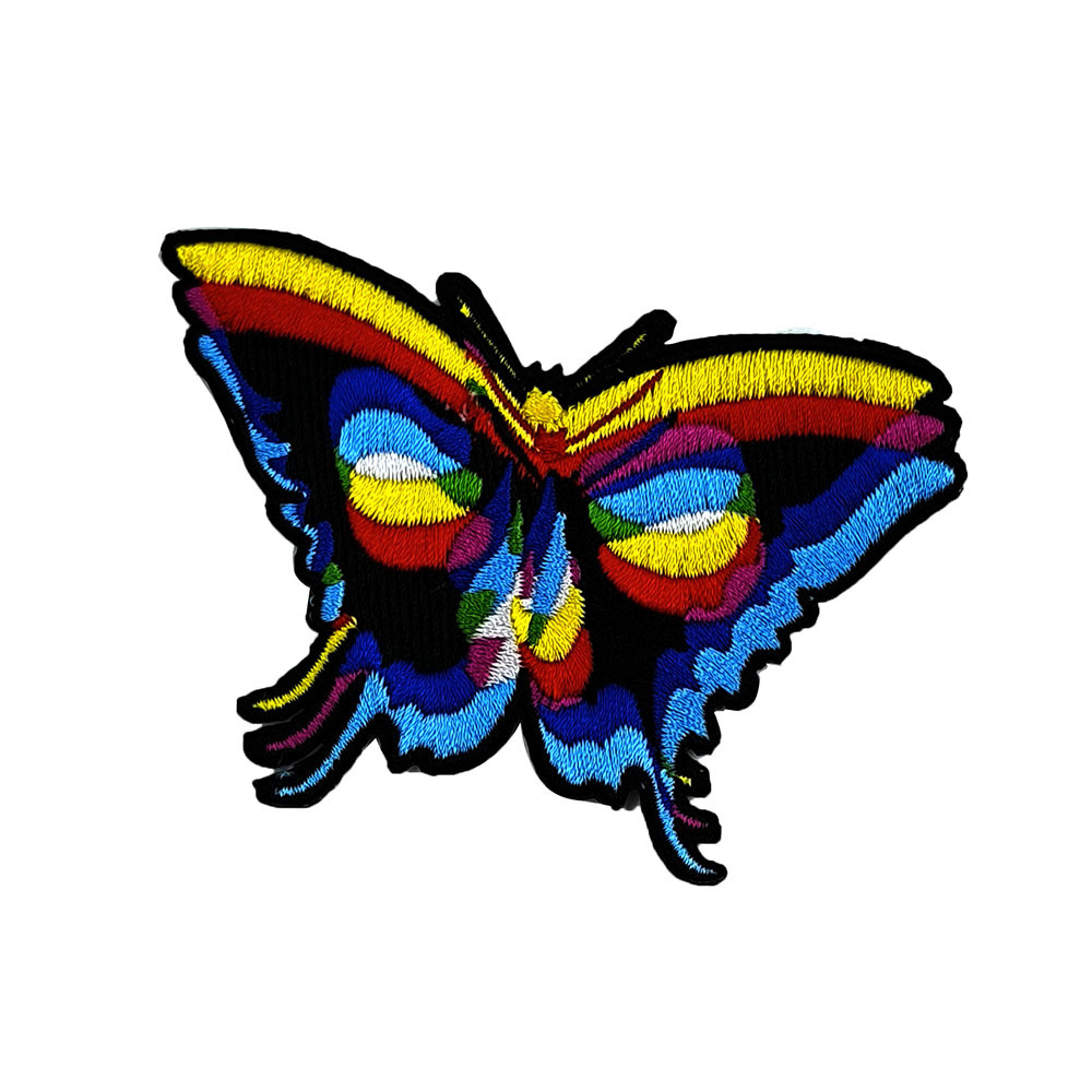 Color Butterfly Iron On Patch