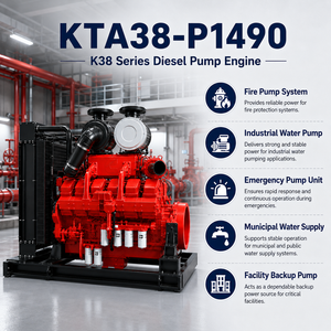 <span class=keywords><strong>Motor</strong></span> Diésel Industrial CUMS KTA38-P1490 Turboalimentado y Postenfriado de 37.7L, EPA Tier 2, 1007kW de Alta Potencia <span class=keywords><strong>para</strong></span> Minería - Product Image 2