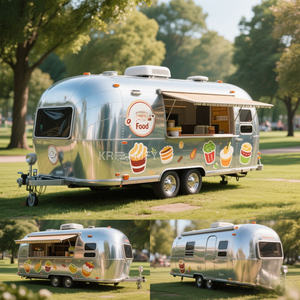 Remolque de Cocina Móvil 2025, Carrito de Venta Ambulante, Camión de Comida Personalizado para Cafetería - Product Image 1