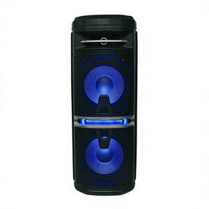 Entrega a Domicilio para Reproductor de Música para Exteriores, Compatible con Micrófono Inalámbrico y Control Remoto, Subwoofer Dual de 10 Pulgadas - Product Image 1