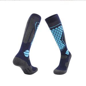 Chaussettes <span class=keywords><strong>de</strong></span> <span class=keywords><strong>ski</strong></span> professionnelles automne-hiver, épaisses, longues, chaudes, <span class=keywords><strong>pour</strong></span> hommes, femmes et jeunes, logo sur le devant - Product Image 3