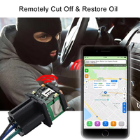 SinoTrack Traceur GPS ST-907L pour Véhicules, Petit Traqueur GPS 4G Moto Voiture, Dispositif de Suivi en Temps Réel avec Relais Coupure Moteur